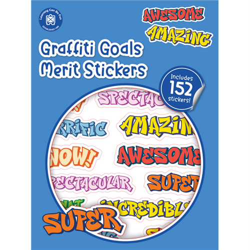 Graffiti Goals Merit Sticker Book